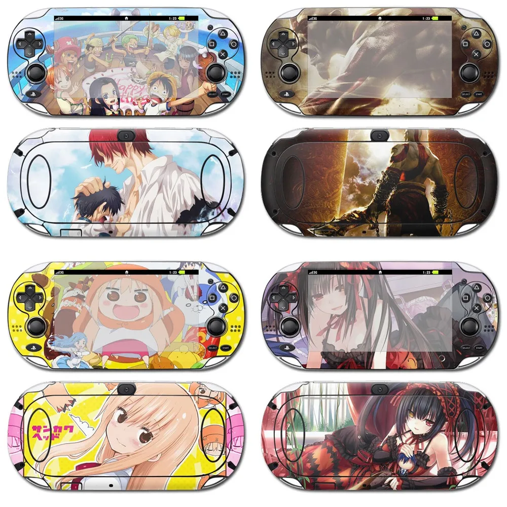 New arrival Games Console Skin Cover For PS vita 1000 Vinyl Sticker ...