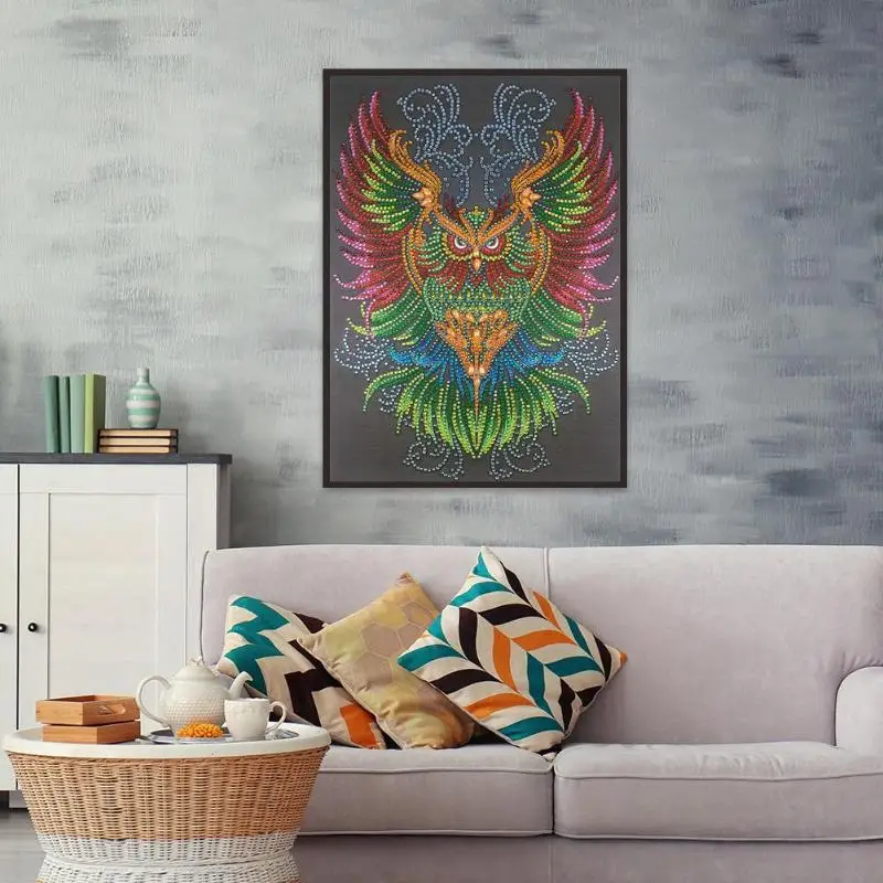 5D DIY модная алмазная живопись особой формы уникальный дизайн сильное чувство искусства животные комплекты для вышивки/мозаики Декор стен