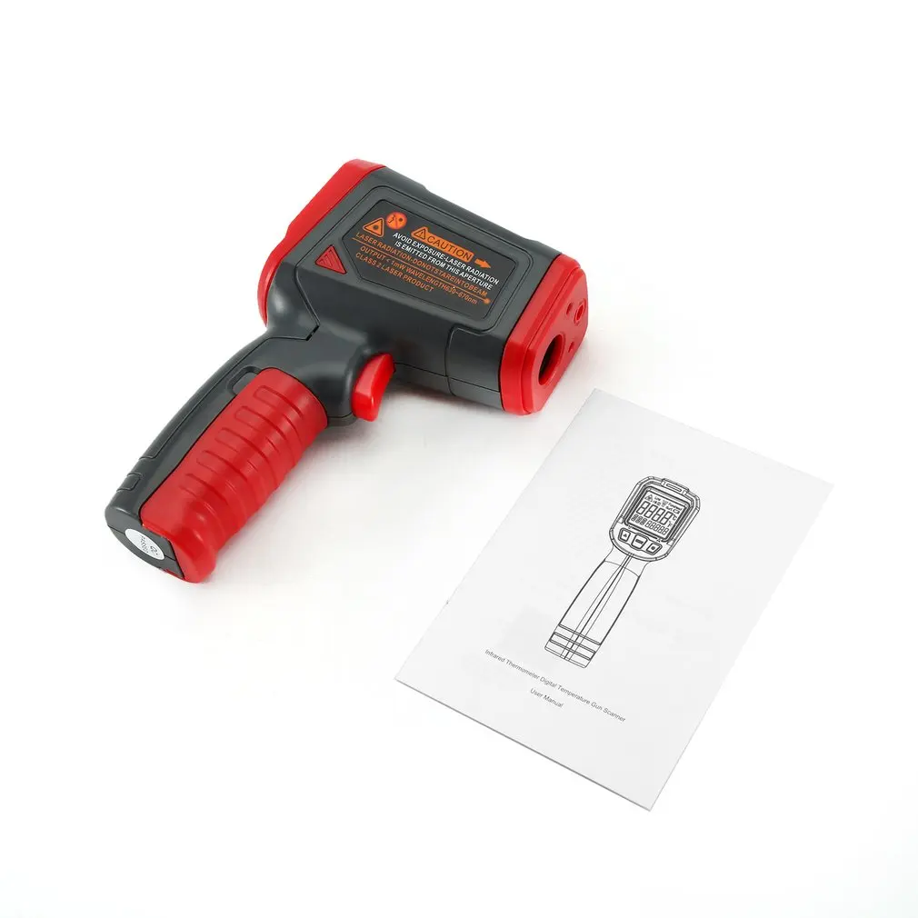 

UYIGAO Handheld Digital LCD Infrared Thermometer Temperature Meter Tester Non Contact IR Temperature Gun Pyrometer Gun UA6830A