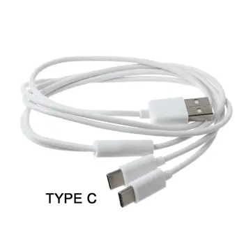 

Portable USB 2.0 Type A Male To Dual Type C Male Splitter Y Charging Data Cable for samsung S10 S9 S8 A50 9 8 Note 7