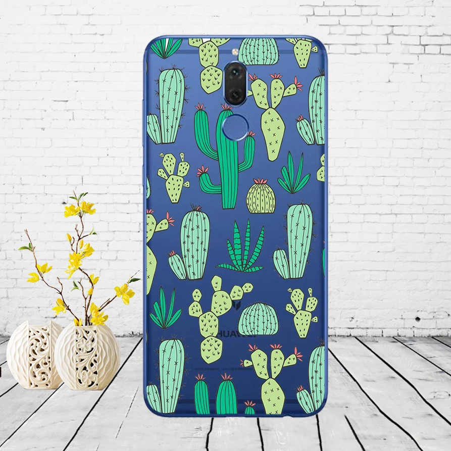 Силиконовый чехол для Huawei Mate 10 lite чехол Мягкий ТПУ чехлы для телефонов для Huawei Mate 10 Lite защитный ковер - Цвет: AA44