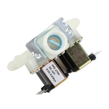 Верхний впускной клапан, DC12V DN20 G3/4 дюйма 1 в 4 из пластиковый электромагнитный клапан нормально закрытый слив воды