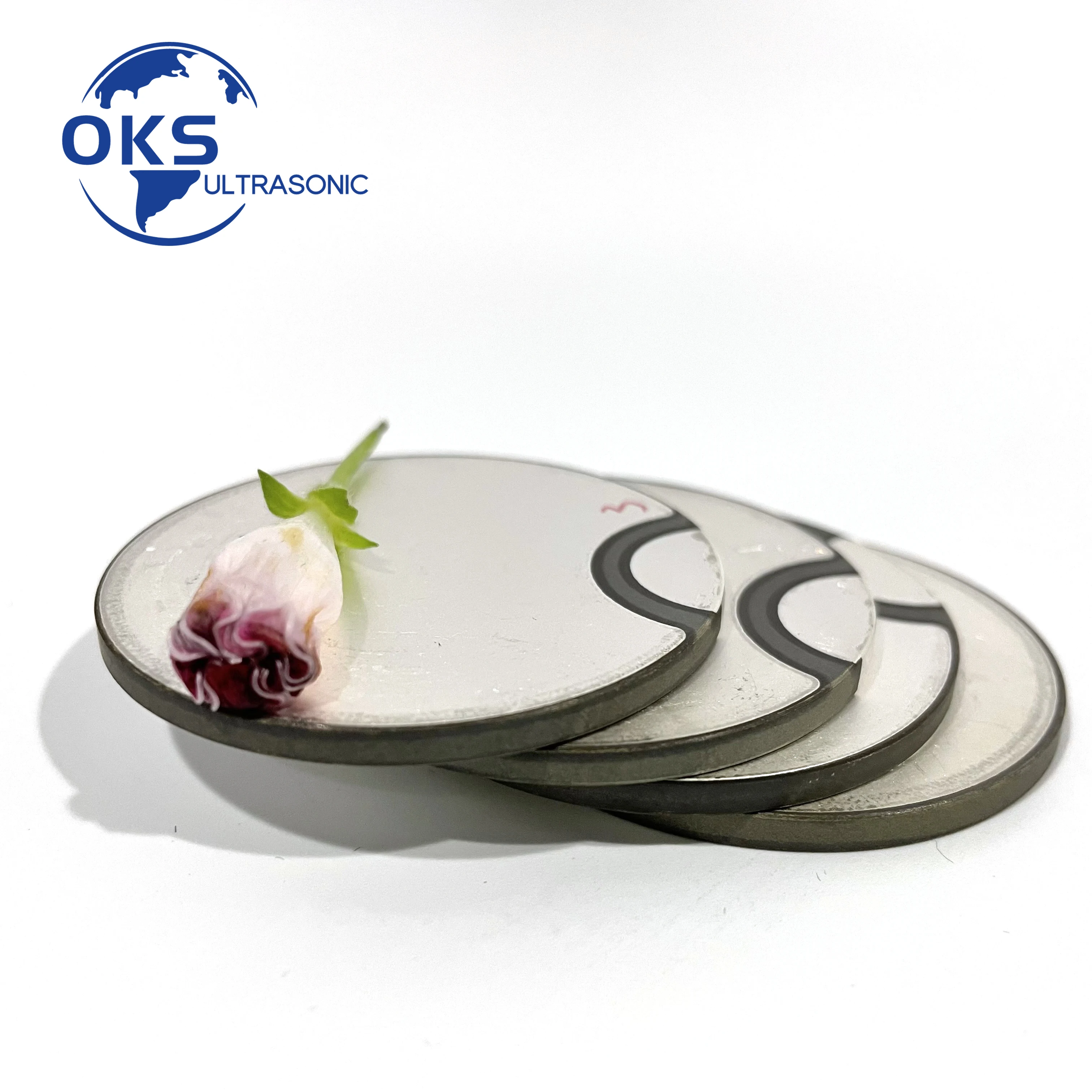 

50*3mm 40khz-44khz Disc Piezo Ring Ceramic For Ultrasonic Cleaner