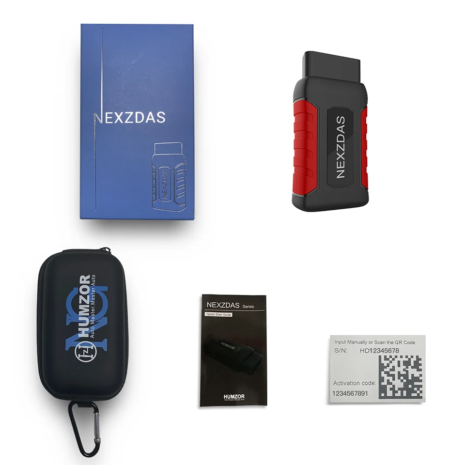 Считыватель кодов автомобиля humзор NexzDAS ND606 OBD2 диагностический сканер для
