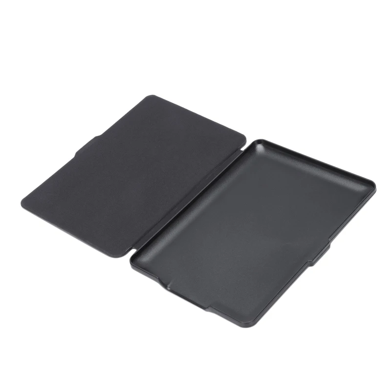 Магнитный чехол из искусственной кожи тонкий для Amazon Kindle Paperwhite(перекрестный узор, черный