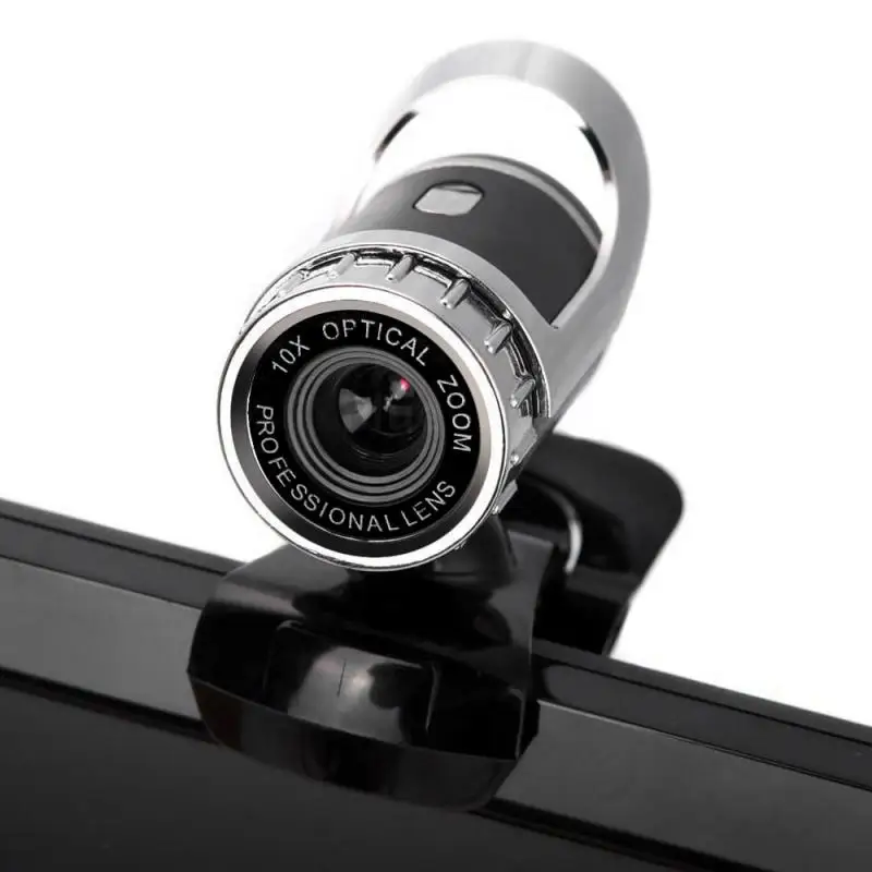 HD 200 Вт веб камера высокой четкости 360 градусов USB микрофон клип on для ноутбука