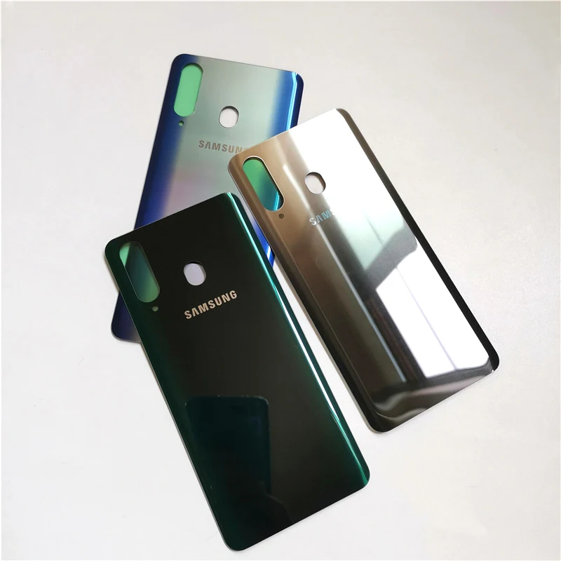 Чехол для samsung galaxy A8S a8 s, Официальный 3D стеклянный чехол на заднюю панель, защитный Сменный Чехол, настоящая наклейка на заднюю дверь