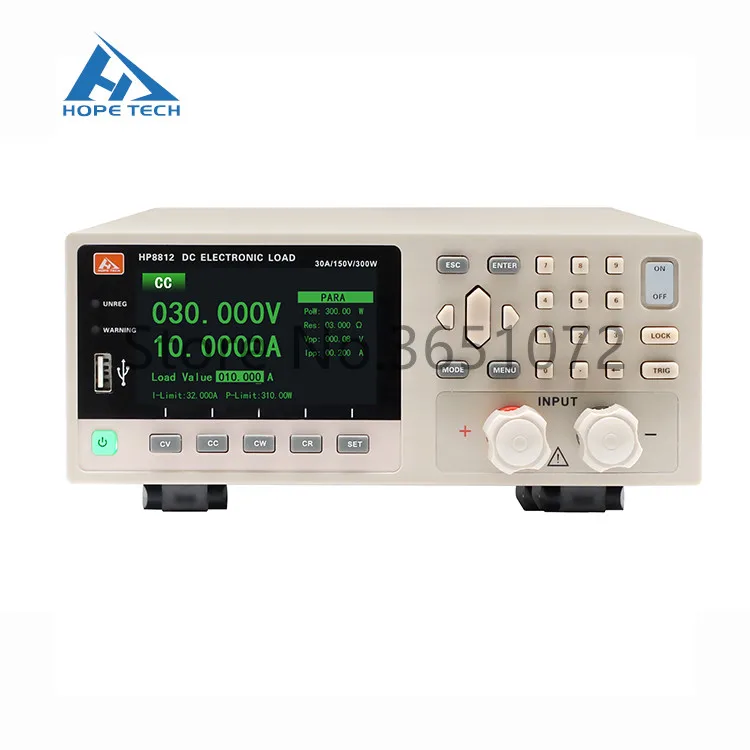 

HP8301 Battery Capacity Tester Programmable DC Electronic Load with 150V/30A/300W