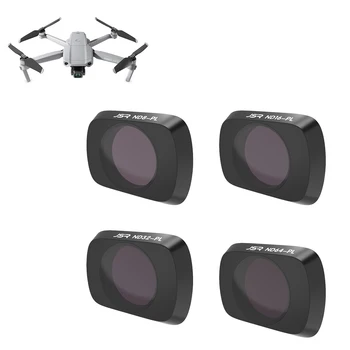 

4Pcs ND8/PL ND16/PL ND32/PL ND64/PL Camera Lens Filters For DJI MAVIC AIR 2 Drone Accessories Drop Shipping