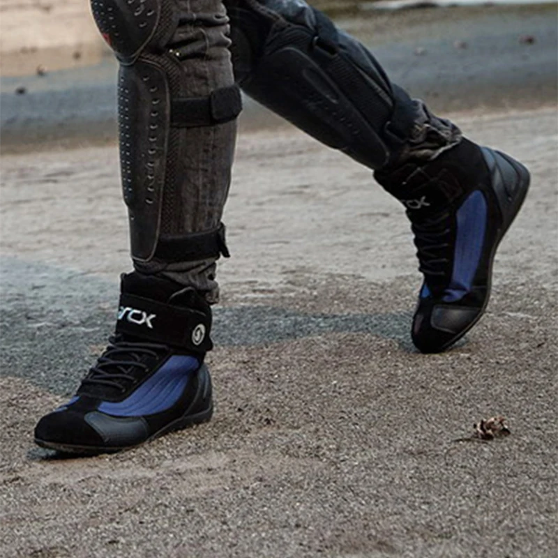 Motorcycle Boots ARCX Men Racing Leather Boots Motorcycle Ankle Shoes Off-road Racing Motorbike Chopper Cruiser Touring Woman Short Boots