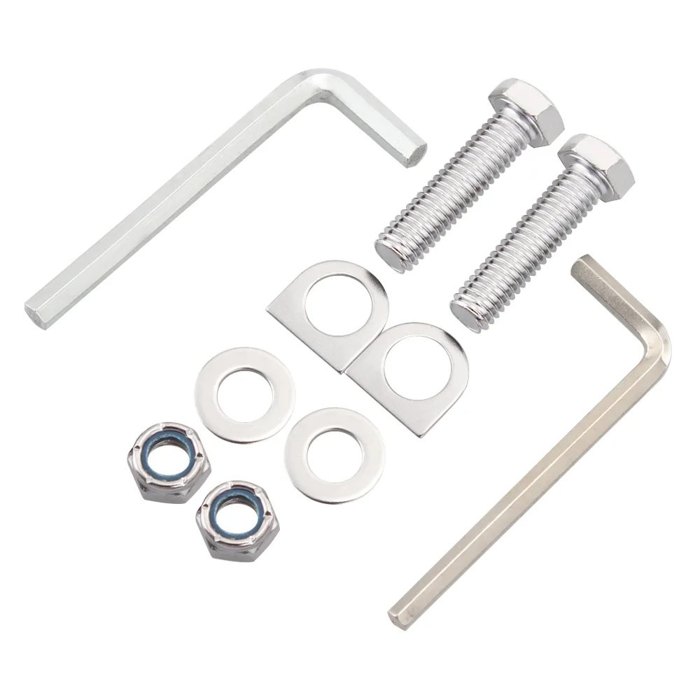 Мотоцикл ног Peg Clevis зажим Крепление комплект для 1 1/" Harley Honda Suzuki Yamaha Kawasaki Highway защита двигателя Авария Бар