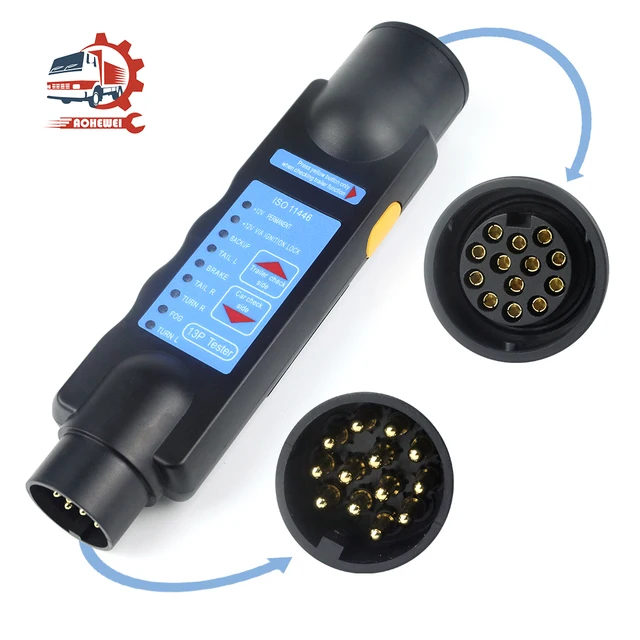 AOHEWEI 13 Pin Trailer Tester