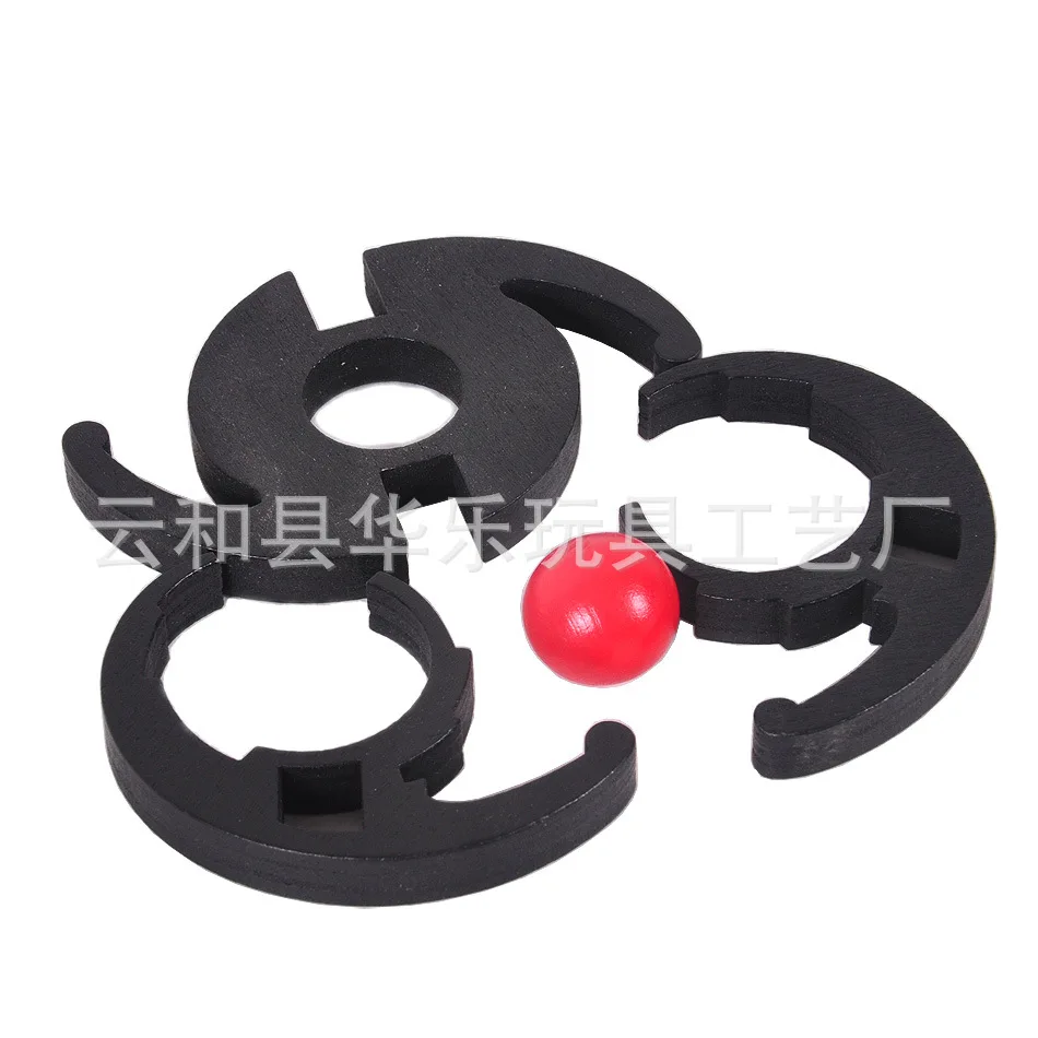 Adult Wooden Educational Toys Classical Toy Burr Puzzle Luban Lock Hot Wheels