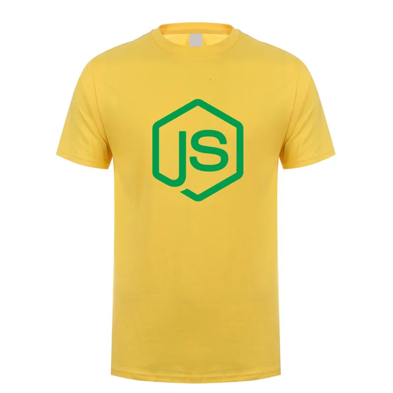 Daisy Midnite Star NodeJS футболки летние с коротким рукавом Хлопок NodeJS JavaScript футболка программиста мужские футболки - Color: Daisy