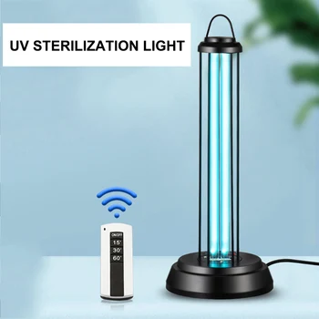 

Desktop Sterilization Lamp Germicidal UV Ultraviolet Sterilizer Light LED Bulb Ultraviolet Bacterial Kill Mite Home lamp 38W
