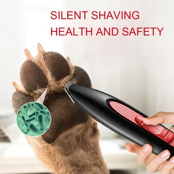 

2020New Pet Dog Cat Foot Hair Trimmer Portable Pet Paw Nail Grooming Clipper Mini Pet Paw Hair Shaver Low Energy