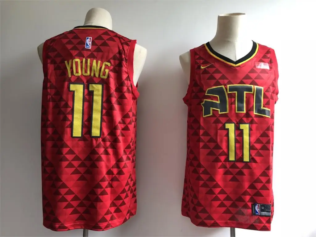 A+++ Качественная мужская одежда для взрослых#11 Trae Young Jersey Atlanta
