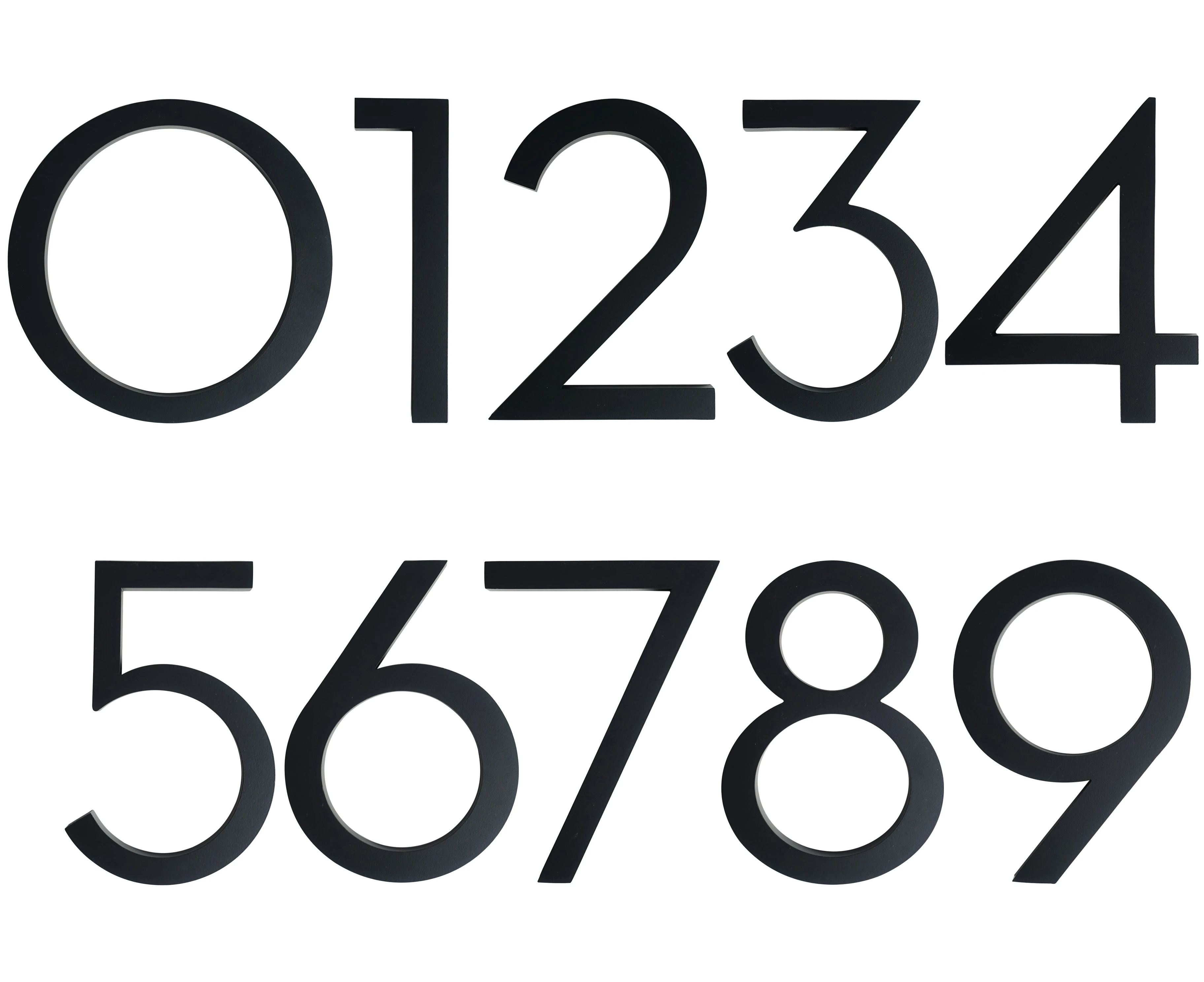 placa de endereço do metal, número da