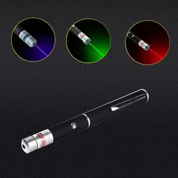 

Green/Red/Blue Violet Laser Pointer Pen Visible Beam Light Professional