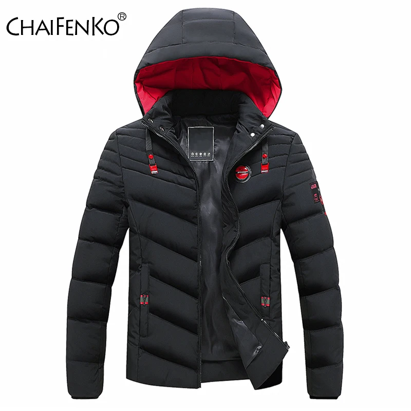 Men Winter Windproof Warm Thick Parkas Fashion Hooded Coat Men Autumn Brand Outwear Classic Casual Parkas Jackets