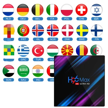 

Smart Android TV Box Portugal Arabic Germany Sweden M3U Belgium Nederland TV Box IPTV M3U No App Include
