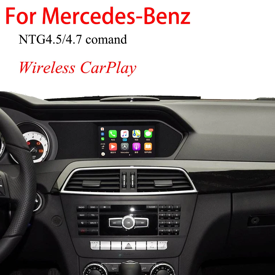 Видеоинтерфейс Siri для Mercedes G Class W463 2012 2014 GPS Whatsapp NTG4.5 или аудио 20|Мультимедиаплеер