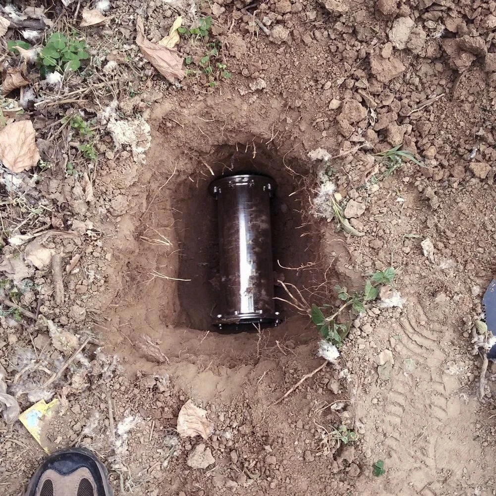 Герметичная капсула из нержавеющей стали, водонепроницаемый контейнер для хранения подарков в будущем