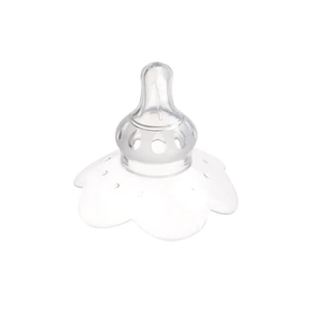 

Home Practical Accessories Silicone Nipple Protectors Soft Milk Extractor Nursing Prevent Bite For Mothers Baby Breastfeeding