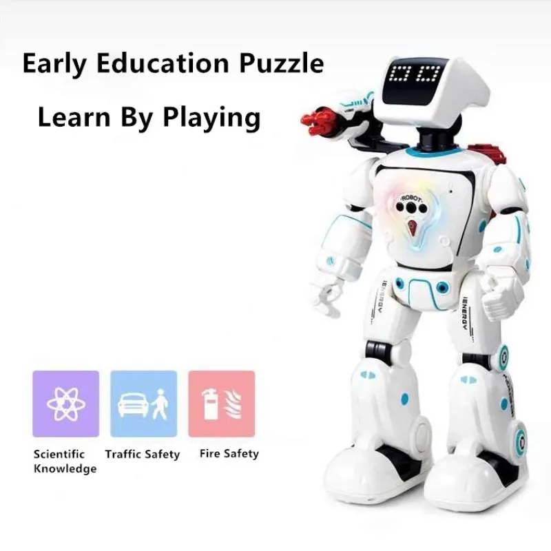 Hydropower Hybrid Power Intelligent RC Robot 30mins Singing And Dancing Popular Science Teaching Voice Dialogue Children's Toys