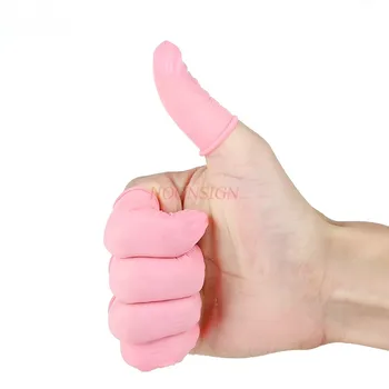 

waterproof rubber Rubber Finger Sets Fingertips One-time Non-slip Wear-resistant Labor Insurance Waterproof Flip Page Counting