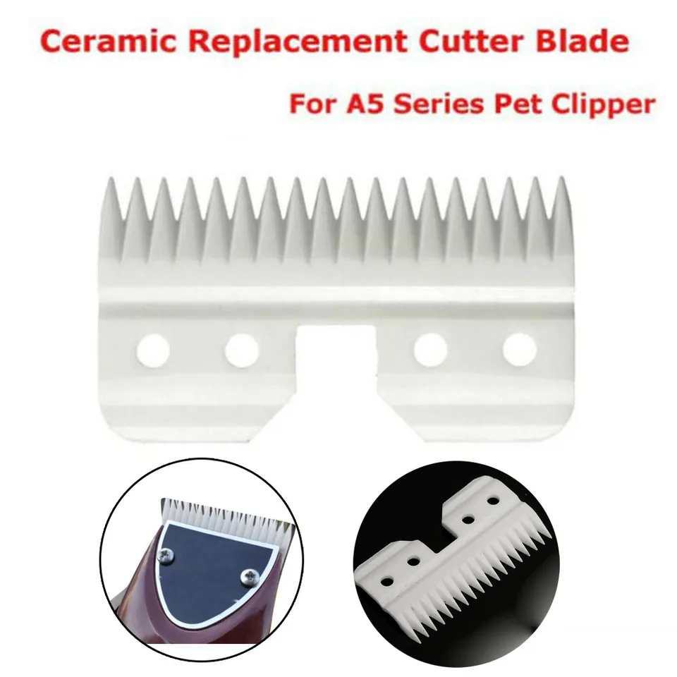 fast feeds with ceramic blades
