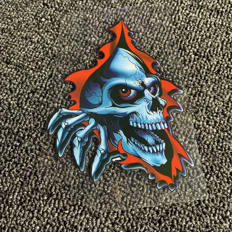 Cartoon Waterproof Reflective PVC Sticker  for Motorcycle Electric Car Suitcase Computer