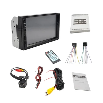 

7 Inch LED Hd Press Sn Stereo 2 Din Car Multimedia Radio Bluetooth Mp5 Player 7034