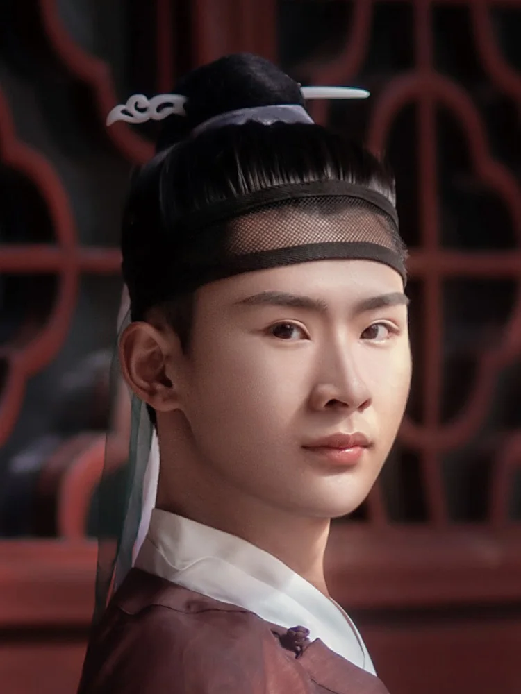 男性と女性のための中国のヘアアクセサリー ハロウィーンのための古代ポニーテール アニメーションの武士の頭飾り 漢服の髪型 アクセサリー Aliexpress ノベルティ 特殊用途