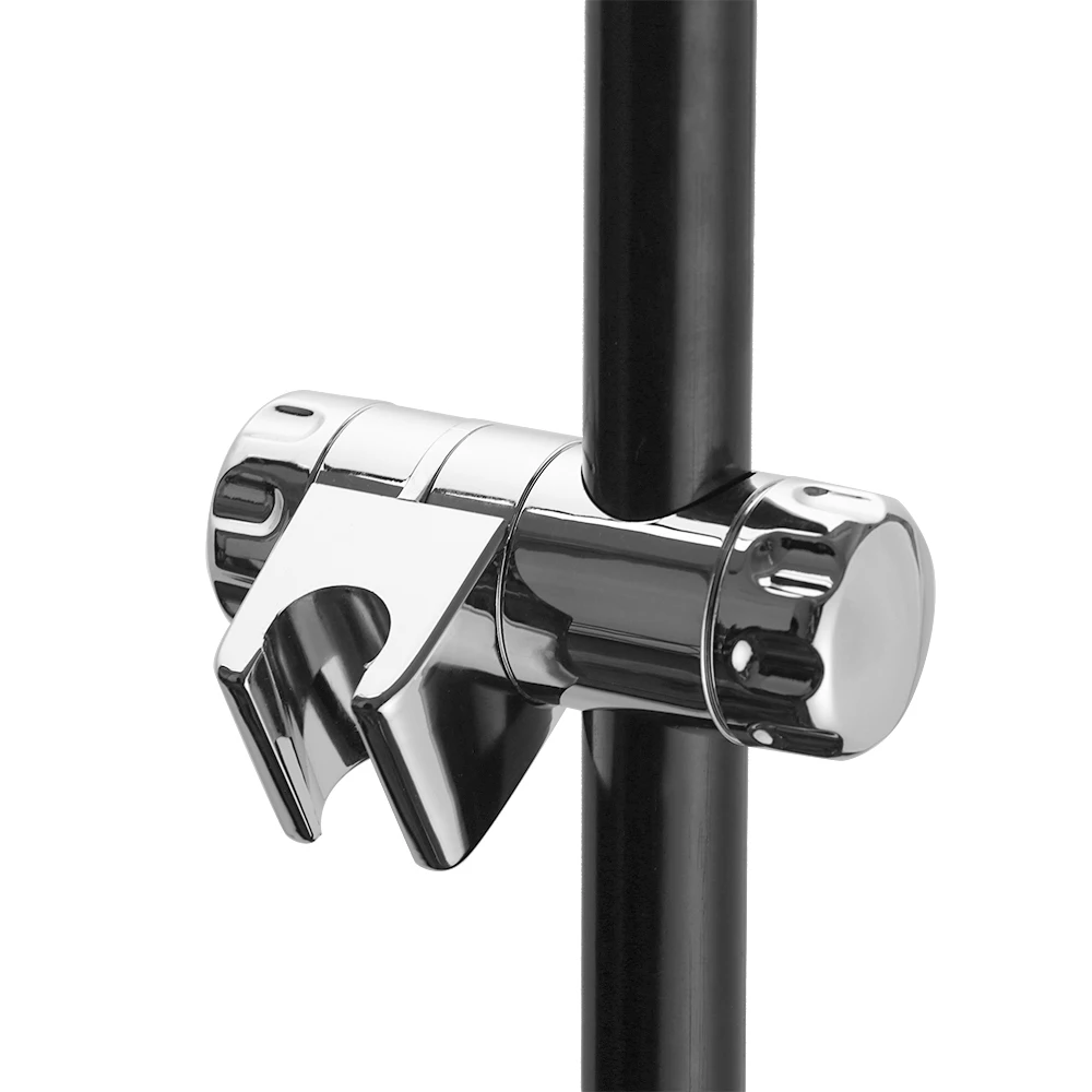 

1PC Adjustable 25mm Shower Head Holder Rail Slider Clamp Replacement Bathroom Sprayer Base Bracket Shower Accessories