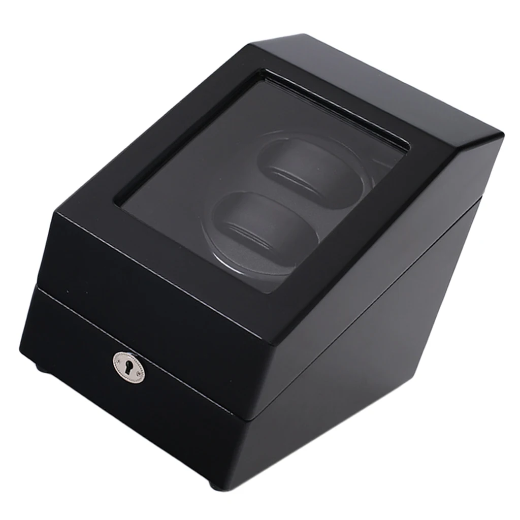 Elegant 2+3 Mechanical Watch Winder Metal Rotating Watch Case Watch Box