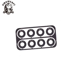 New Stainless Steel Super Precision Shims For Gearbox Gear Set Clearance Airsoft Hunting Paintball Accessories