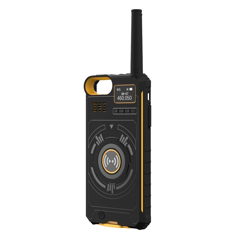 

DTNO.I NO.1 IP01 3 in 1 400-470MHZ UHF Interphone Outdoor Walkie Talkie+Power Bank+Phone Case for iPhone X /5.5 / 4.5 inch Phone
