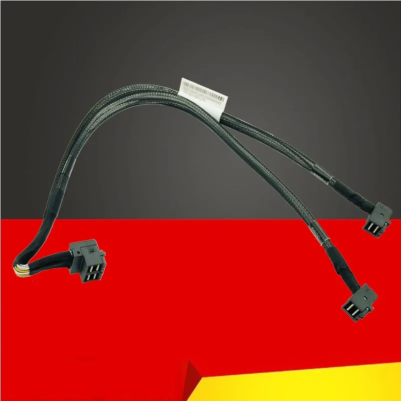 SAS кабель двойной MINI HD 406 мм Φ К 2x SFF 8643 для LENOVO ThinkServer RD550 R520i/720i RAID Card MiniSAS Cable