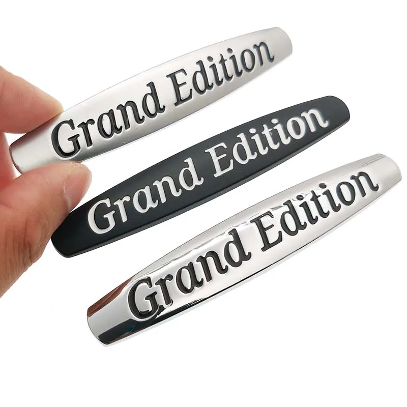 

1Pcs 3D Metal Grand Edition Car Side Fender Rear Trunk Emblem Badge Sticker Decals for Mercedes-Benz,Car Decorations Stlying
