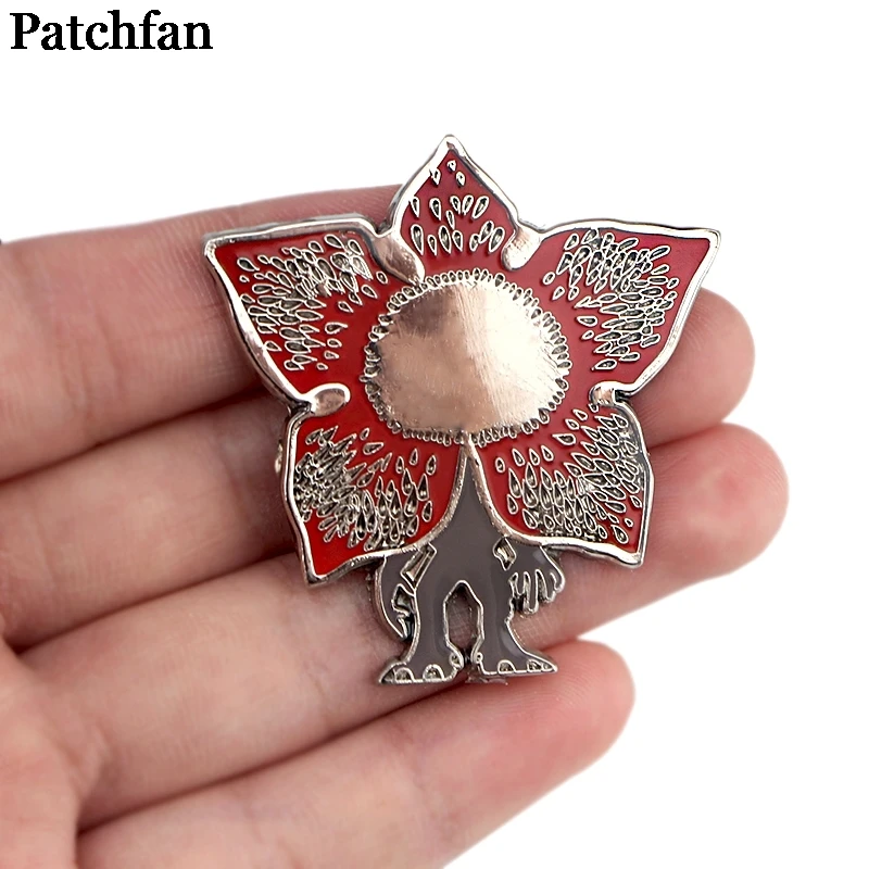 20 шт./лот Patchfan очень странные дела броши для мужчин и женщин, гордость цинка Эмаль на булавке на медаль за рубашка рюкзак одежда для сумки, бейджи A2308