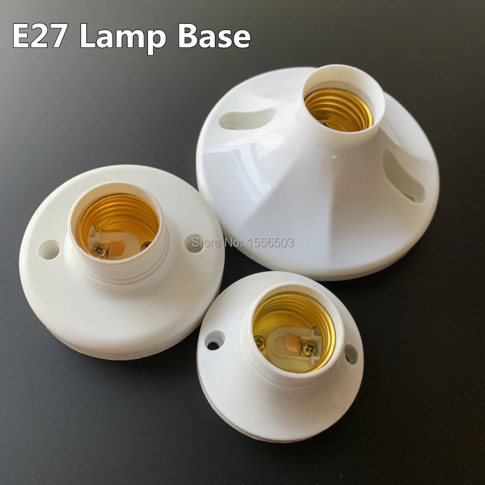 3 шт. светодиодный Цоколь E27 разъем для светодиодный настенный светильник DIY