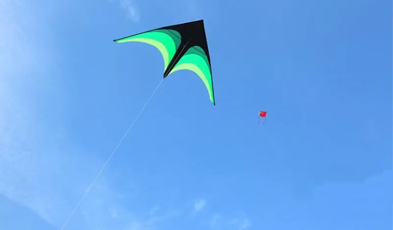 Grande delta-nylon kite para adultos e crianças,