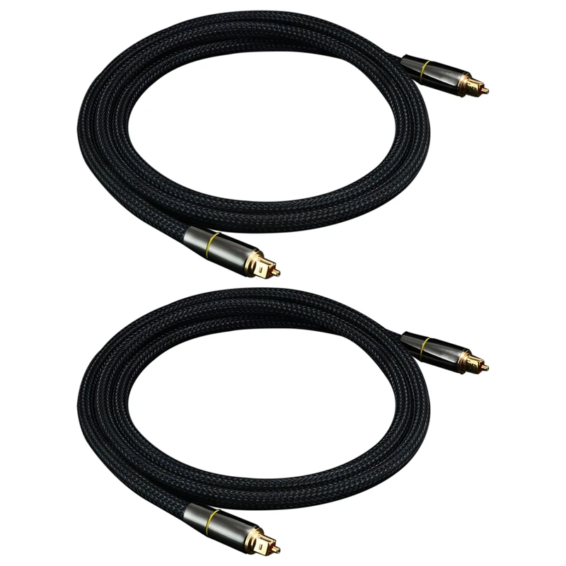 Оптический аудиокабель Toslink 2 шт. Hi-Fi 5 1 цифровой волоконно-оптический усилитель