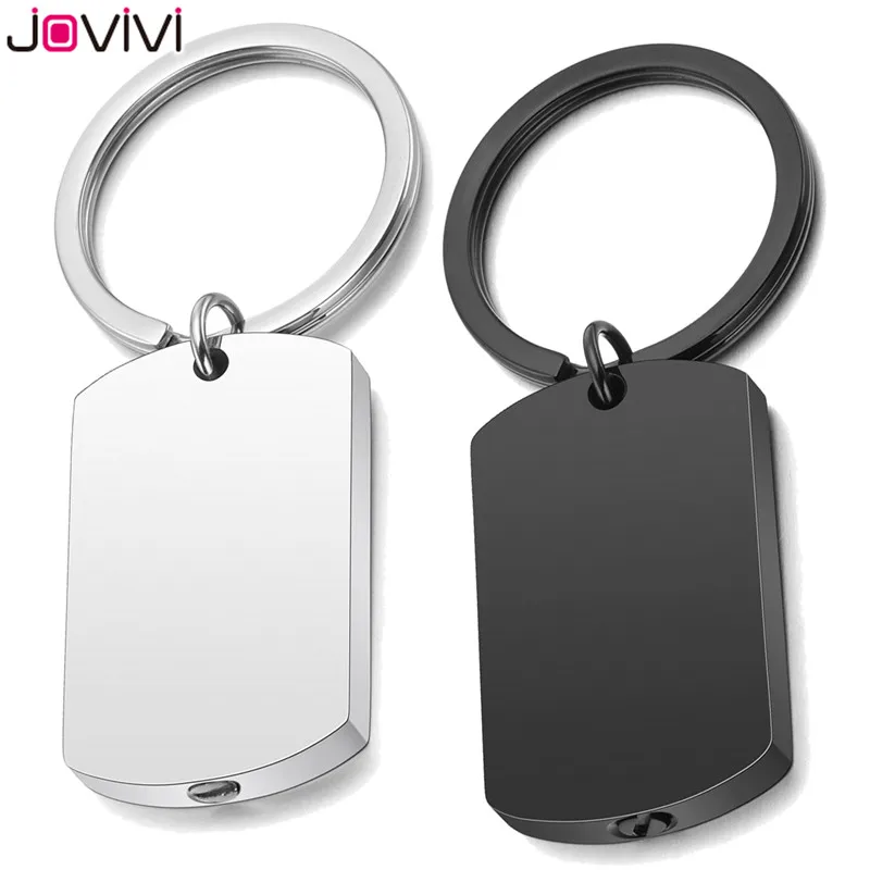 JOVIVI Новая нержавеющая сталь военная армия собака метки брелок кольцо урна держатель праха на память брелок памяти ювелирные изделия подарок