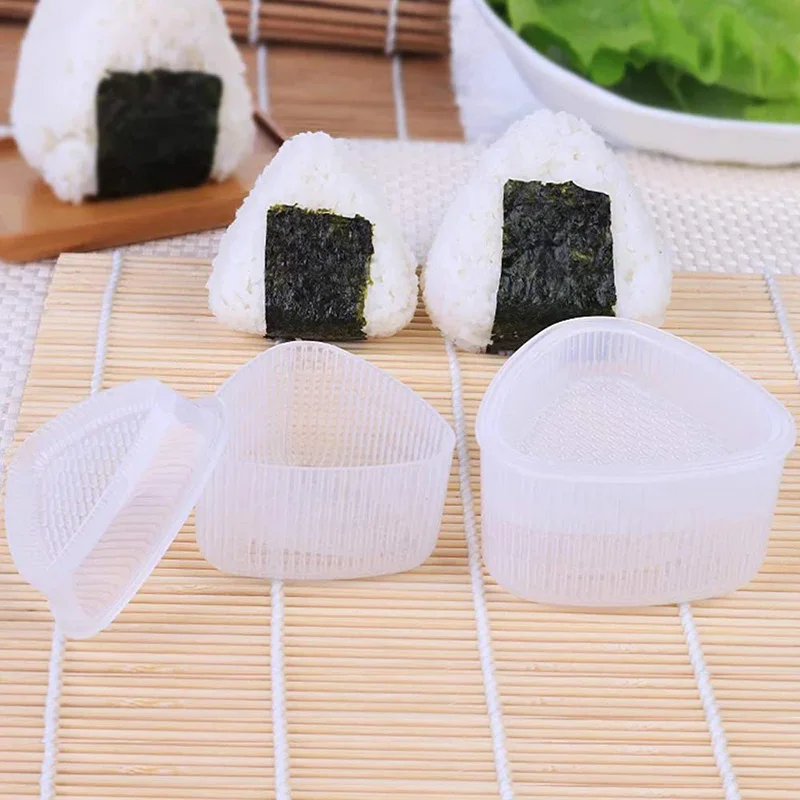 Diy Sushi Mold, Onigiri Rice Ball Food Press Triangular Sushi