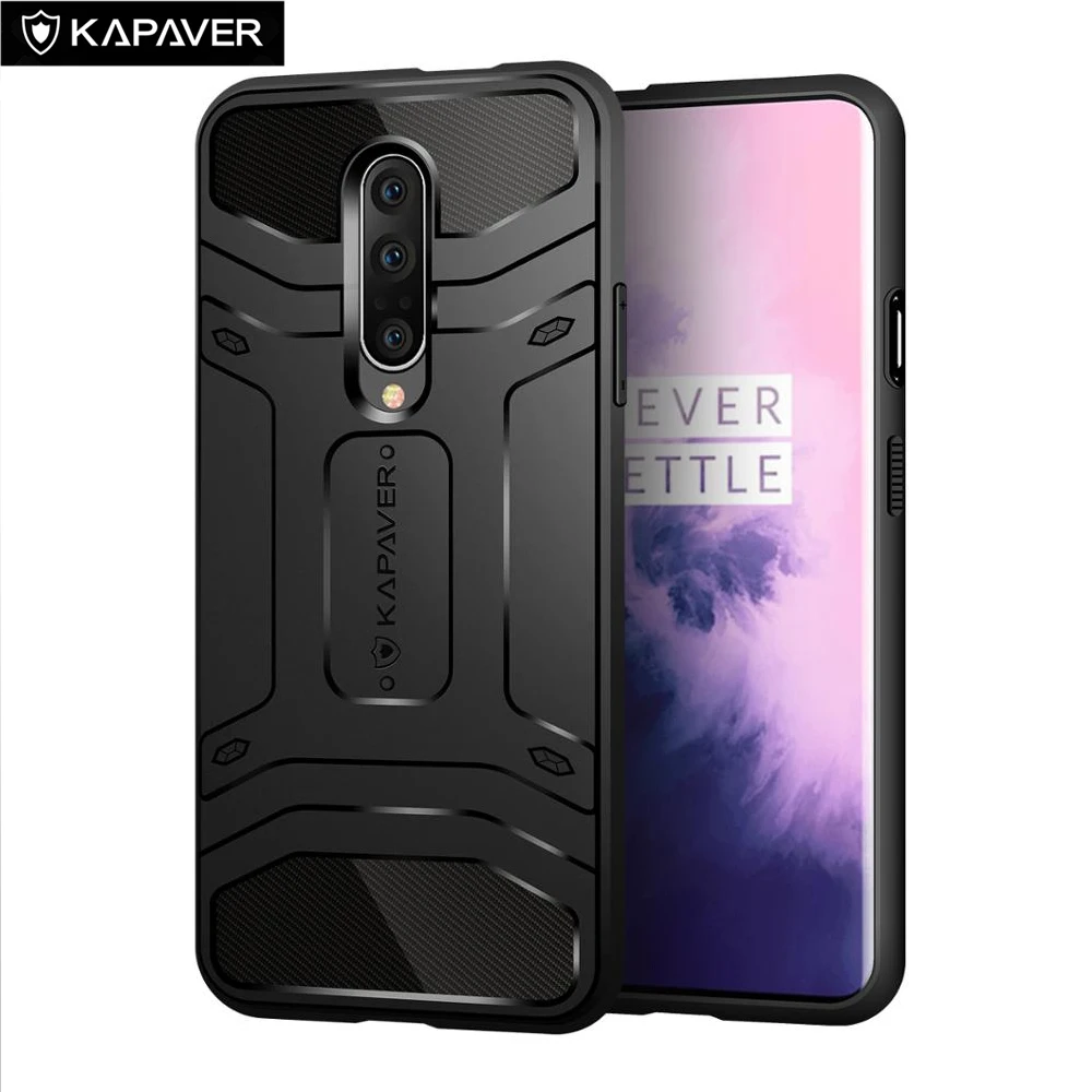 

KAPAVER Luxury Official Phone Case For OnePlus 7 Pro Case 1+ 7 Pro Case Resistant protection Back Cover Tough Shockproof funda