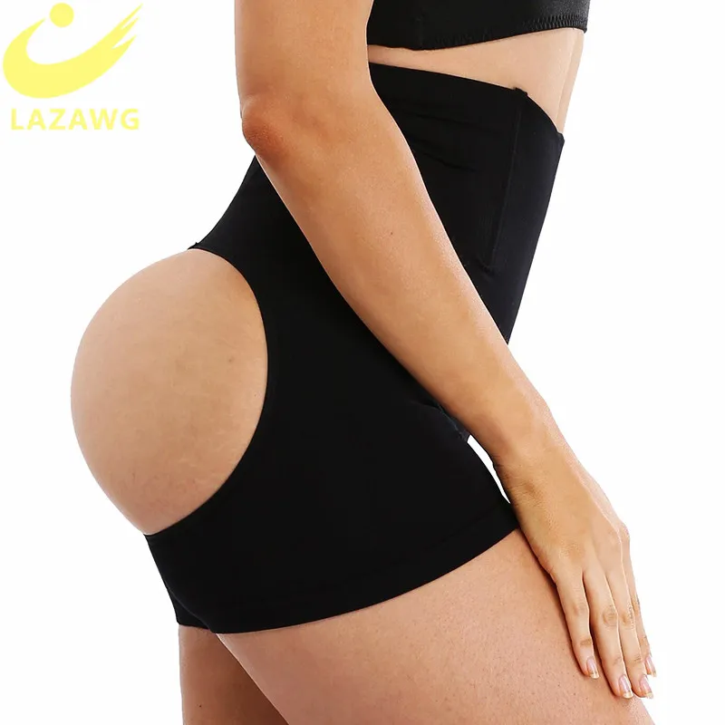 

LAZAWG Tummy Control Panties Body Shaper Butt Lifter Enhancer Body Shorts Seamless Panty Booty Enhancer Hip Push Up Booster