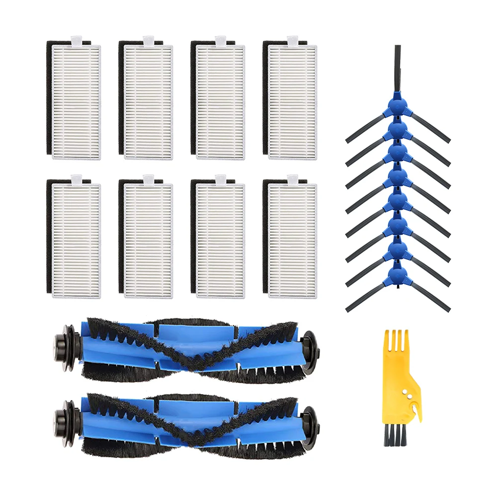 

Набор аксессуаров, совместимый с Eufy Robovac 11S, Robovac 30, Robovac 30C, Robovac 15C, аксессуар для роботизированного пылесоса 8X Fi