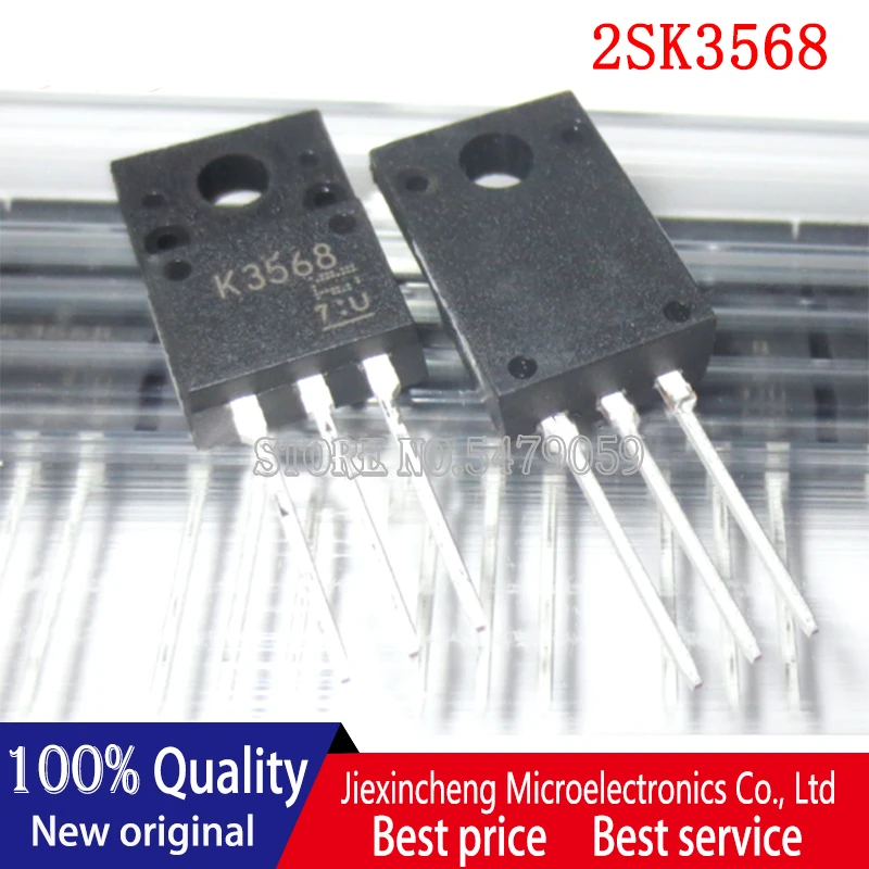 

New original 10pieces 2SK3568 K3568 TO220F 500V 12A TO-220F